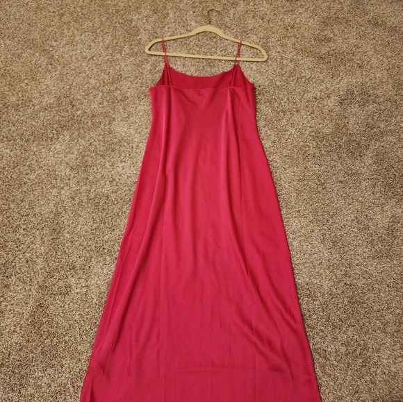 Jcrew Gywneth Slip Dress Hot Pink - Picture 3 of 5